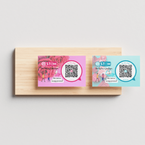 Lot de 50 Cartes Plaisir d'Offrir